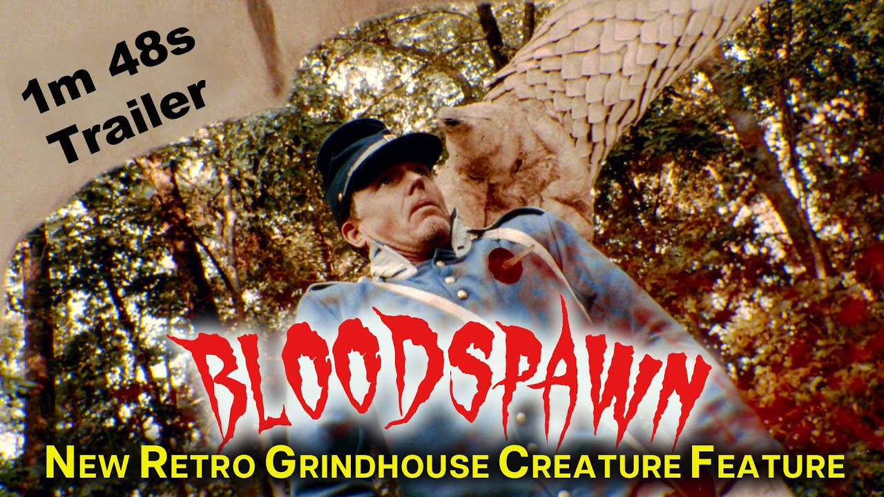 BLOODSPAWN | 4K Theatrical Trailer 2025 | Retro Grindhouse Creature Feature