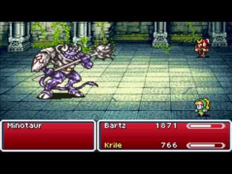 Final Fantasy 5 Advance (GBA) Boss #34 Minotaur