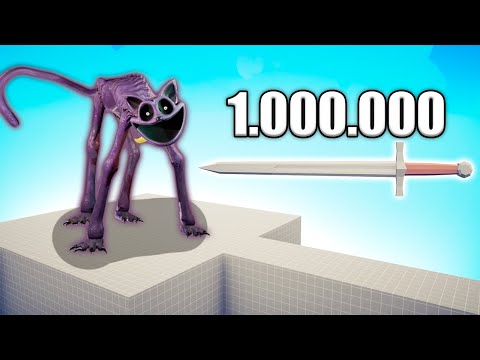 1.000.000 DAMAGE SWORD ARCHER vs UNITS - TABS | Totally Accurate Battle Simulator 2024