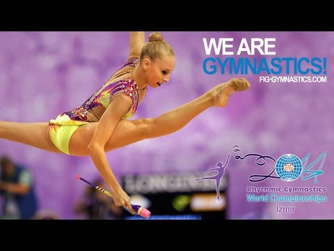 KUDRYAVTSEVA Yana (RUS) - 2014 Rhythmic Worlds, Izmir (TUR) - Qualifications Clubs
