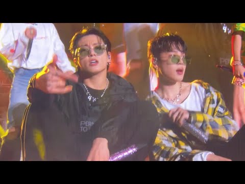 220415 Airplane Pt 2 BTS Fancam Permission to Dance PTD On Stage Las Vegas Fancam Concert Live