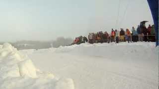 preview picture of video 'Rallijs Alūksne 2013. SS1/SS3 jumps'