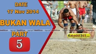 Bukan Wala (Moga) Kabaddi Tournament 17 Nov 2014 Part 1 by Kabaddi365.com