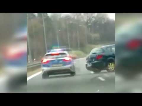 Pościg na A4 za kierowcą pod wpływem kokainy i alkoholu