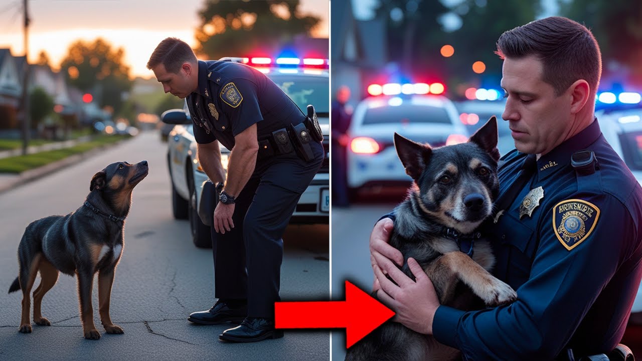 Um Cão Implora Por Ajuda À Polícia E, Minutos Depois, Toda A Estrada É Fechada!