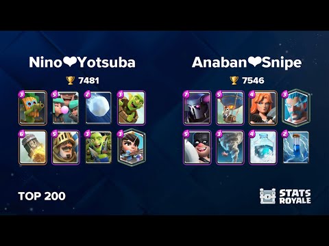 Nino❤️Yotsuba vs Anaban❤️Snipe [TOP 200]