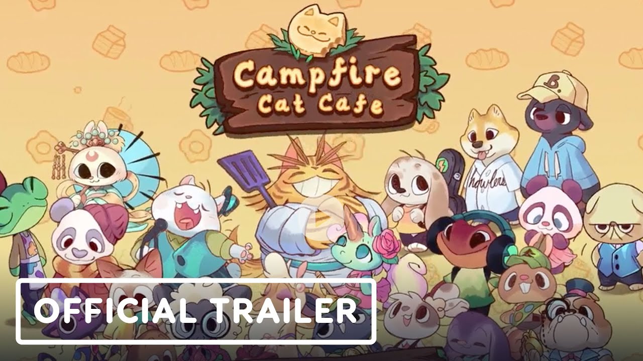 Campfire Cat Cafe - Official Trailer | Wholesome Direct 2023