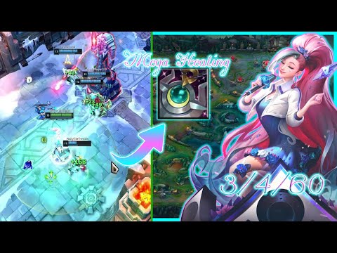 Mega Healing Moonstone Support Seraphine ~Aram~ League Of Legends