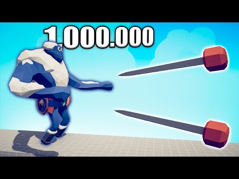 1.000.000 DAMAGE BLOWDART vs UNITS TOURNAMENT - TABS | Totally Accurate Battle Simulator 2024