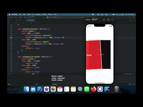 How to create Card Swipes in SwiftUI Tutorial 2022 (iOS)