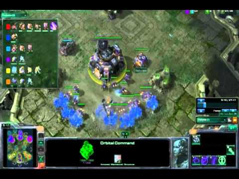 Starcraft 2 3v3 IrlV,iZen,Nightmare vs Norbo,Schultz,Blaster PTT vs ZZZ 1/3