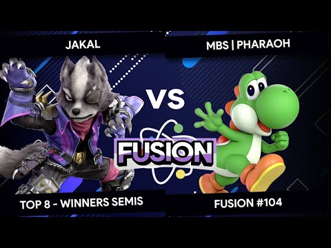 Fusion #104 - Jakal (Wolf) vs Pharaoh (Yoshi) - Top 8 - Winners Semis