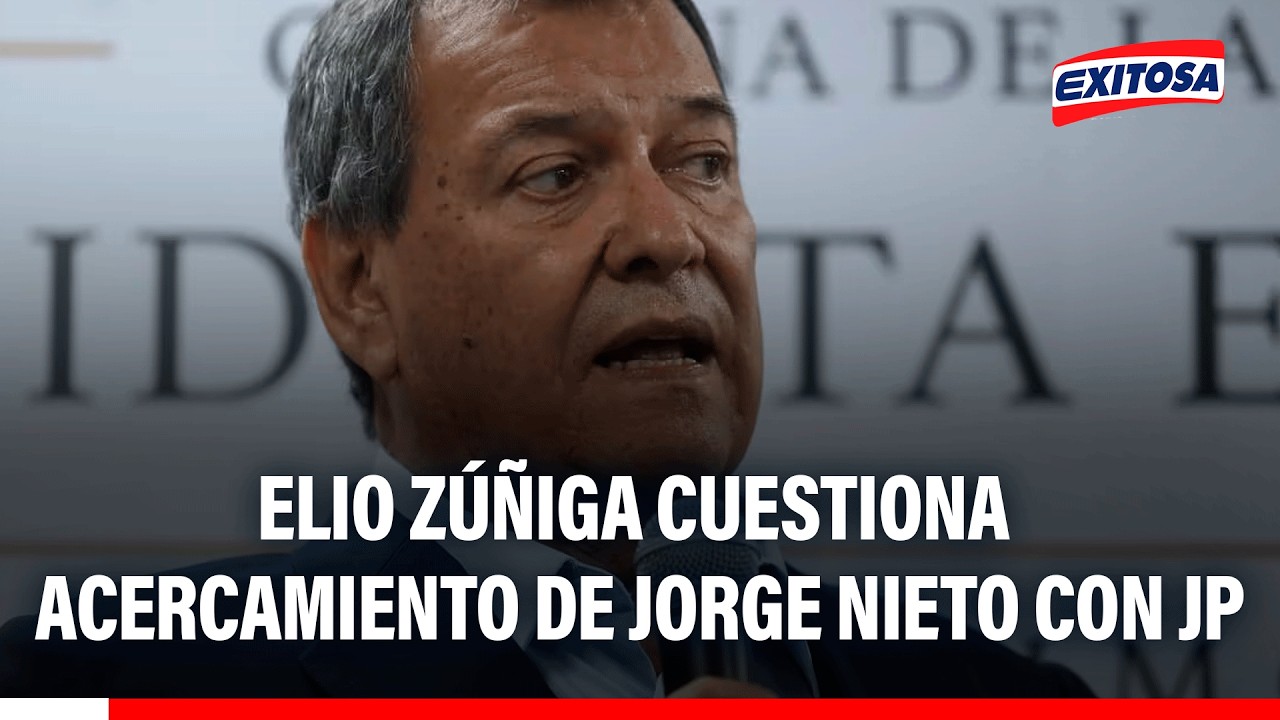 🔴🔵 Elio Zúñiga critica a Jorge Nieto por acercamiento con Roberto Sánchez tras cuestionamientos a JP