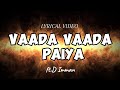 Vaada Vaada Paiya Lyrics Ft D Imman