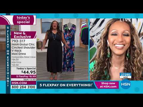 HSN | IMAN Global Chic Fashions 05.14.2022 - 06 PM
