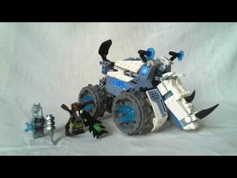 Vidéo LEGO Chima 70131 : Le char bouclier de Rogon