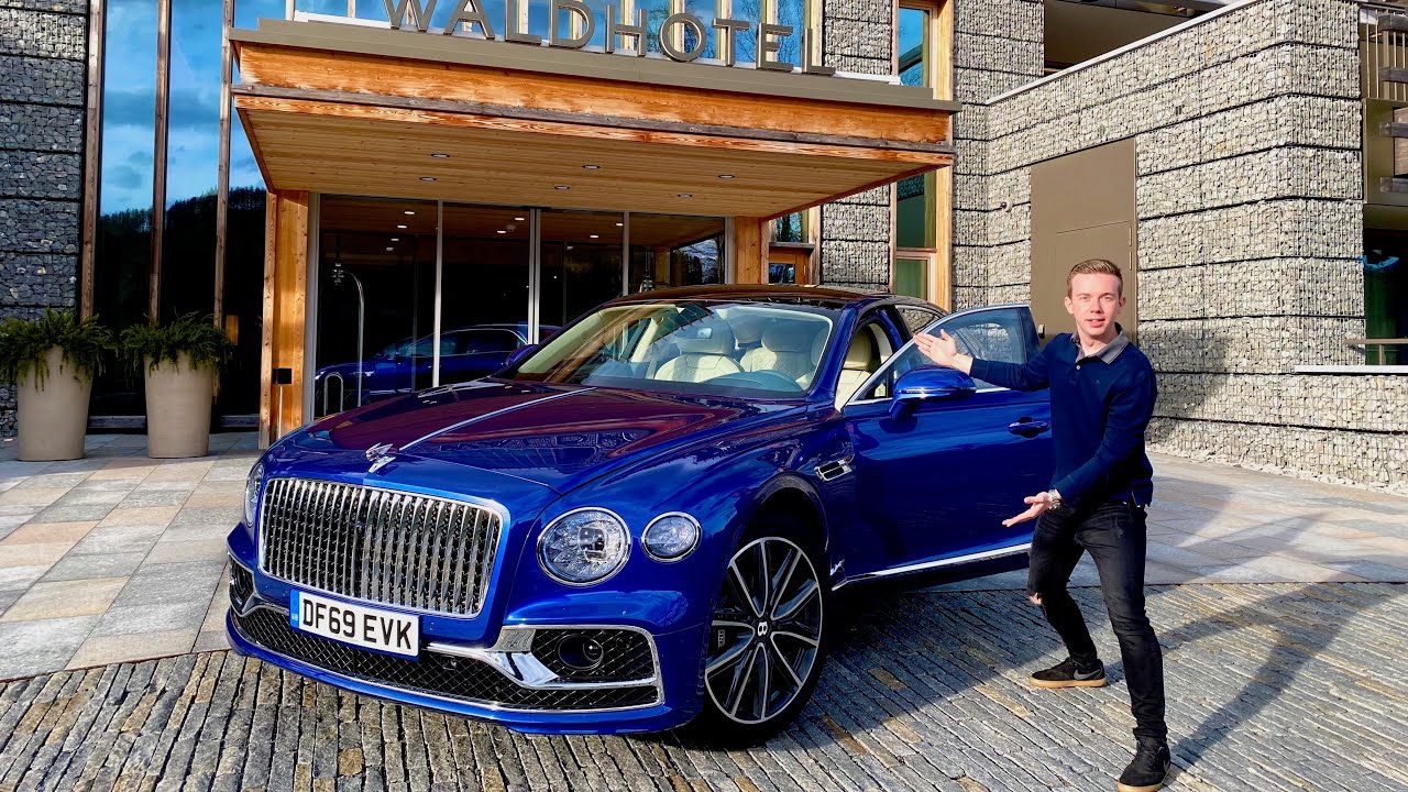 Taking the NEW BENTLEY FLYING SPUR to Luzerne for the Eat Series 2020