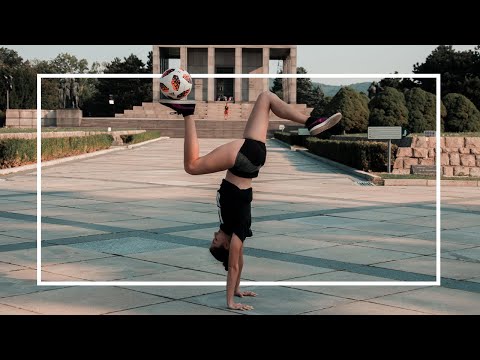 Lucia Kevická - football freestyle (Bratislava edit)