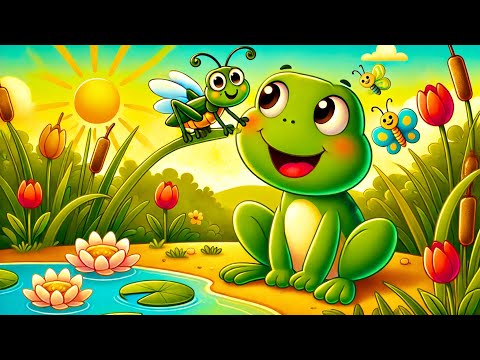 Новая весёлая песня "Весёлый лягушонок" для детей и их родителей!