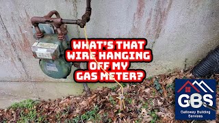 What Is That Wire Hanging Off My Gas Meter? - Why Gas Lines Are Grounded