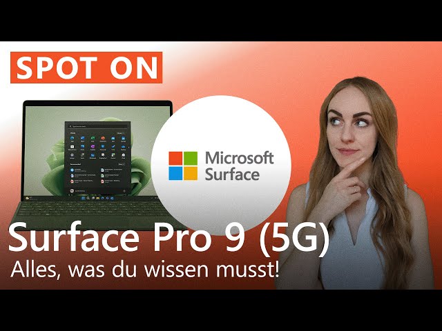 Video Teaser für Microsoft Surface Pro 9 (5G) - Was steckt drin?
