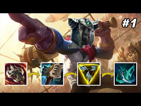 TRUNDAMERE GAME 1 - FULL SPLIT BUILD IS STUPID (Tryndamere Vs Gnar)