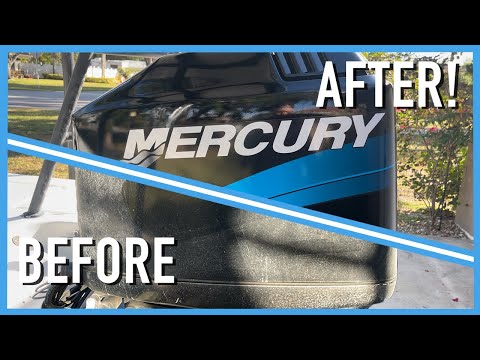 How To Paint An Outboard - Spray Can Restoration