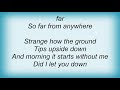 Bic Runga - Dust Lyrics