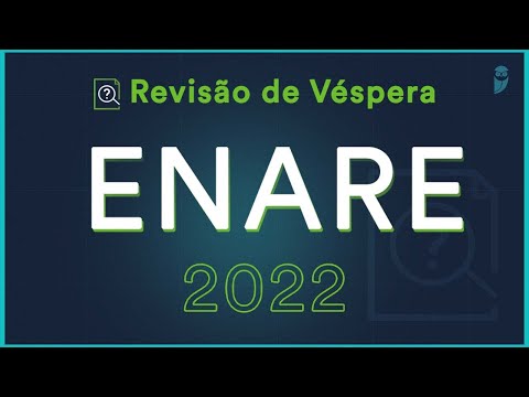 Revisão de Véspera ENARE 2022 - Aula para Residência Médica