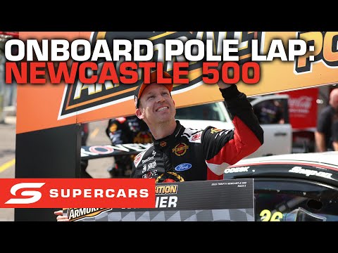 Onboard: Reynolds' spectacular pole lap - Thrifty Newcastle 500 | Supercars 2023