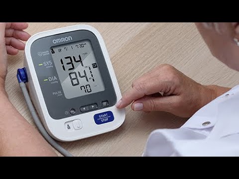 Omron Blood Pressure Monitor HEM-7124 how to use