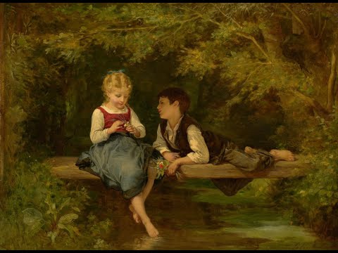 Timoléon Marie Lobrichon (1831-1914)  Fancia festő ✽ Angel of Healing / Stephen Rhodes