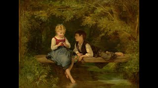 Timoléon Marie Lobrichon (1831-1914)  Fancia festő ✽ Angel of Healing / Stephen Rhodes