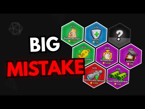 Why the TDS Skill Tree was a MISTAKE...