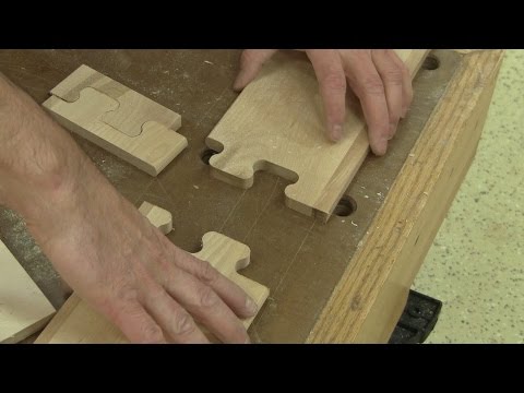 The Woodpecker Ep 114 - Making a plywood jig which makes Isolock type joints
