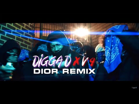 Digga D - Are You Listening? (Pop Smoke Dior Remix) Ft. V9