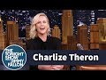 Jimmy Fallon Begs to Be Charlize Theron's Bond Girl