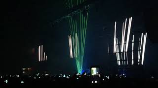 Jean Michel Jarre Live, The Time Machine (Laser Harp), Luna Park Buenos Aires, 22 March 2018.