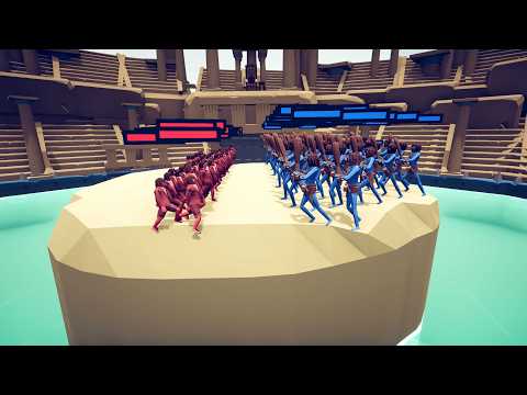 50v50 All UNITS Tournament - Totally Accurate Battle Simulator TABS
