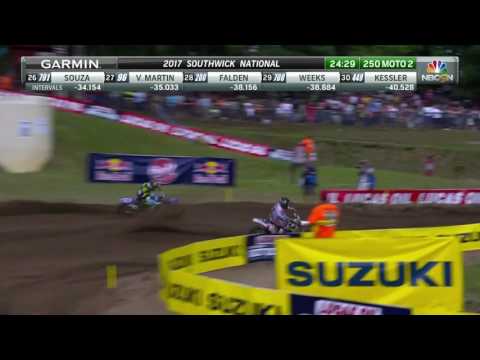 Southwick 250 Moto 2: Osborne holds off Ferrandis