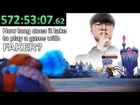 How long does it take to play a game with FAKER?