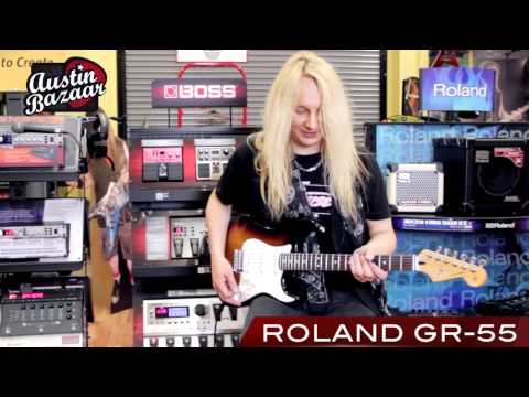 Roland GR-55 Guitar Synthesizer Demo | Robert Marcello