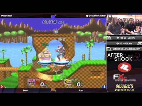 Aftershock PM - DMG (C Falcon) vs Sosa (Wario) - Top 36