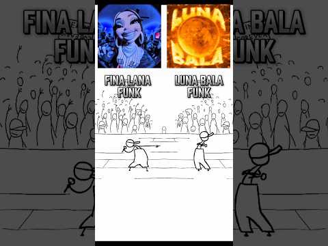 FINA LANA Vs LUNA BALA 💀 #shorts #shortsfeed