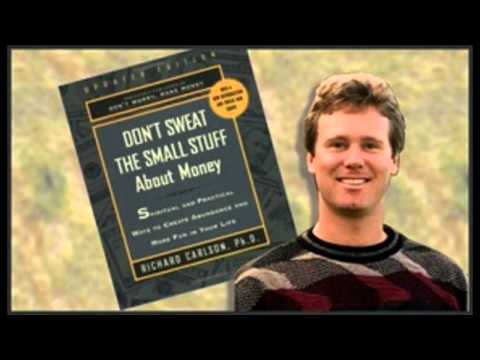 DON'T SWEAT THE SMALL STUFF   Richard Carlson Famous  Audiobook