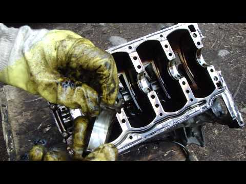 How to disassemble crankshaft and bearings GM ecotech engine