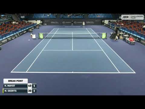 Harold Mayot (FRA) vs Michael Geerts (BEL) Pau challenger 2 Round