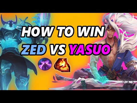 How to Play Zed vs Yasuo (a Challenger Zed's Tips & Tricks)