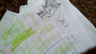 Paper fnaf plush season2 ep11 Bonnie's last math test