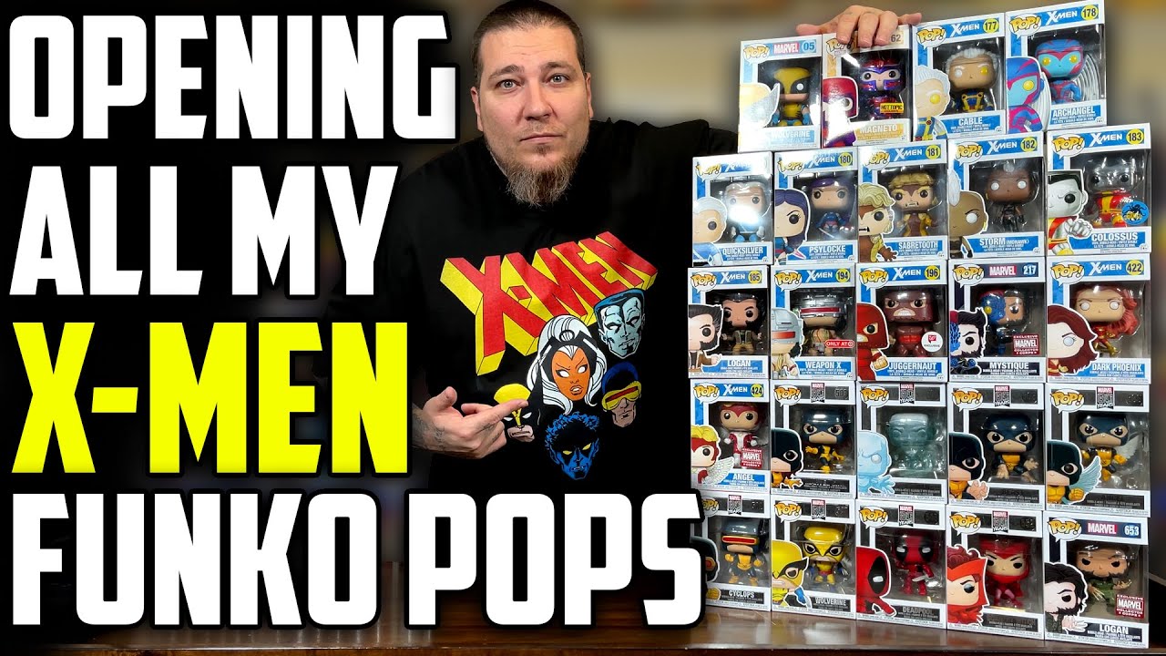 My X-MEN Funko Pop Collection!